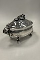 Danam Antik presents: Georg Jensen Sterling Silver Tureen on feet No. 337 B