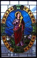 Pegasus – Kunst - Antik - Design presents: Catholic church mosaic, stained glass, 19th century. Motif with ...