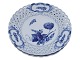 Antik K presents: Blue Flower CurvedLarge double full lace plate