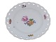 Antik K presents: Sachian FlowerRare dinner plate with pierced border 25.5 cm.