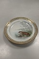 Danam Antik presents: Royal Copenhagen Flora Danica/Fauna Danica Game Lunch Plate No 240/3550