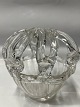 Antik Huset presents: Large Bridal Crown vase in clear glass.Height: 12.5 cm.