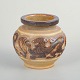 L'Art presents: Michael Andersen & Son, Bornholm, relief-decorated vase.