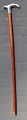 Pegasus – Kunst - Antik - Design presents: Wooden walking stick with silver handle, 1905, Sweden.