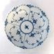 Lundin Antique presents: Royal Copenhagen. Blue fluted, full lace. Round bowl. Model 577 (1018). Height 6 cm. ...
