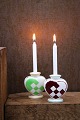 K&Co. presents: Aluminia Christmas hearts in earthenware with space for a small Christmas candle...