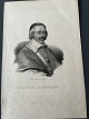 Ole Buus Larsen præsenterer: Litografi af Em. Bærentzen - Portræt af Kardinal Armand-Jean du Plessis de Richelieu.