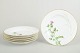 L'Art presents: Royal Copenhagen Thistle, set of six dinner plates.
