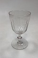 Danam Antik presents: Holmegaard Christian VIII Red Wine Glass Old with wide foot