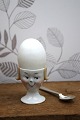 K&Co. presents: Old egg cup from the 1930s in porcelain with a painted funny face.