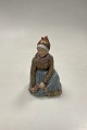 Danam Antik presents: Royal Copenhagen Sitting Girl from Fanø by Carl Martin-Hansen No 12413