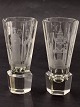Middelfart Antik presents: Masonic glass with many symbols