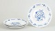 L'Art presents: Meissen Blue Orchid, set of four lunch plates.