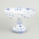 L'Art presents: Royal Copenhagen Blue Fluted Half Lace compote.