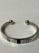 Antik Huset presents: Silver Bracelet / BangleInner Height 5 x Width 6.5 cm.