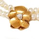 Aabenraa Antikvitetshandel presents: A Charlotte Lynggaard 14kt gold clasp. D: 15mm