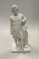 Danam Antik presents: Bing & Grondahl Thorvaldsen Figurine of Thorvaldsen leaning on Hope No 57
