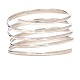 Aabenraa Antikvitetshandel presents: Oval Hans Hansen sterlingsilver bangle #297. Size: 62x65mm