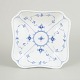 L'Art presents: Royal Copenhagen Blue Fluted Plain, square bowl.