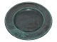 Antik K presents: Arne Bang art potteryLarge dark green dish 32.8 cm.