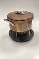 Danam Antik presents: Georg Jensen fondue pot set in Copper