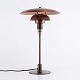 Osted Antik & Design presents: Poul Henningsen Table Lamp Model PH 3/2 with Copper Shades and Base in Burnished ...
