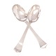 Aabenraa Antikvitetshandel presents: Pair of Baroque silver spoons by Bendix Aagesen Lund, Copenhagen, ...