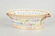 L'Art presents: Royal Copenhagen Flora Danica basket.