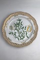 Danam Antik presents: Royal Copenhagen Flora Danica Plate with pierced border No. 20/3526.