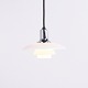 Osted Antik & Design presents: Poul Henningsen Pendant Lamp Model PH 2/1 in Chrome for Louis Poulsen