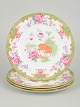 L'Art presents: Royal Doulton Temple series set of four salad plates.