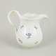 L'Art presents: Meissen, large creamer with polychrome flower decoration.