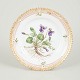 L'Art presents: Royal Copenhagen Flora Danica, side plate.