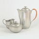 L'Art presents: Just Andersen, coffee set in pewter.