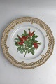 Danam Antik presents: Royal Copenhagen Flora Danica Fruit Plate No. 429/3554.