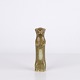 Osted Antik & Design presents: Ferret / Stoat Figure in Glazed Ceramic by Knud Basse, 1960s