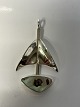 Antik Huset presents: Sterling Silver Abalone PendantLength 6 cm.