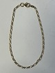Figaro Armbånd 14 Karat Guld. Længde 19,5 cm.