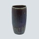 Antik Damgaard-Lauritsen presents: Arne Bang; Stoneware vase with black and blue glaze