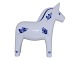 Antik K presents: Blue Flower Rare Dalar Horse figurine