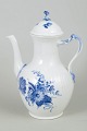 L'Art presents: Royal Copenhagen Blue Flower Curved coffee pot.