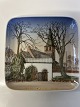 Antik Huset presents: Bing & Grondahl Square dish Skive new church.Dec. No. 1573-5455