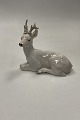Danam Antik presents: Royal Copenhagen White Stag Figurine No. 756