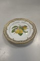 Danam Antik presents: Royal Copenhagen Flora Danica Fruit Plate No. 429/3554.