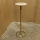 Lampebord i eg, messing og kobber100 cm
