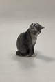 Danam Antik presents: Royal Copenhagen Mini Collection Sitting Cat No. 687