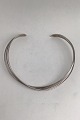 Danam Antik presents: Georg Jensen Sterling Silver Neck Ring No. 555 Alliance Allan Scharff