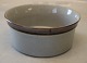 Klosterkælderen presents: INGRID Bowl 7.5 x 17.5 cm Brown and Grey Stoneware Danish Art Pottery Knabstrup