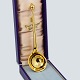 Karl Gustav Hansen for Hans Hansen; Ske i massiv 14 kt. guld