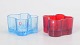 L'Art presents: Alvar Aalto for Iittala, set of two tealight holders.